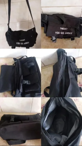 Vendo bolsa de lado preta