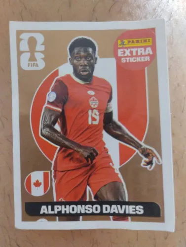 Figurinha alphonso Davies bronze legends