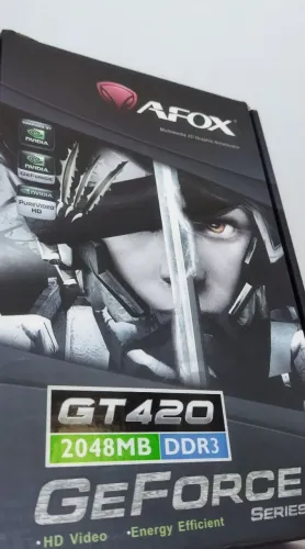 Placa de Vídeo Afox GeForce GT420