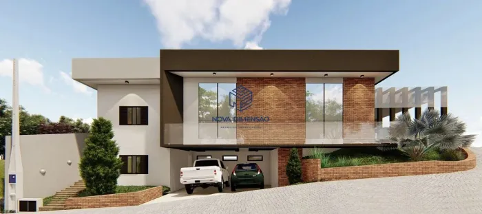 Sobrado com 4 dormitórios à venda, 320 m² por R$ 1.480.000 - Condomínio Residencial Mantiq