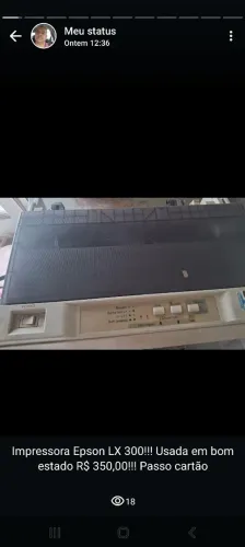 Impressora LX300 EPSON 
