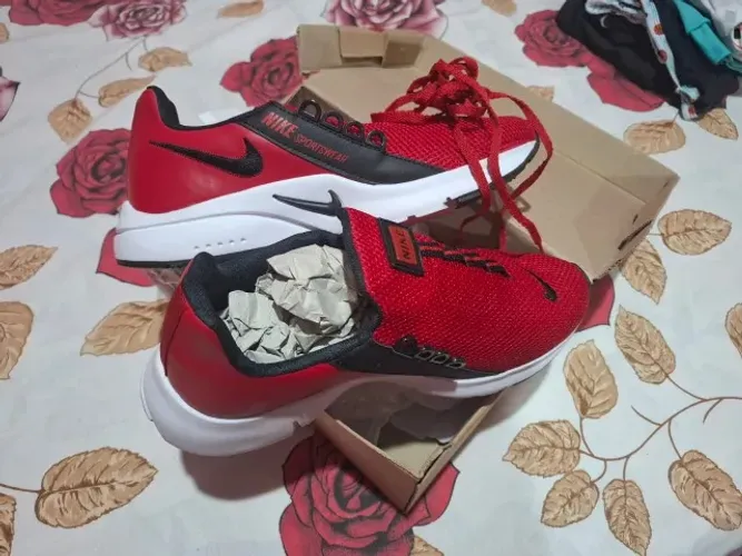 Tênis Sport Wear Vermelho Categoria A Primeira Linha Exclusive Premium (Ac Cartão)