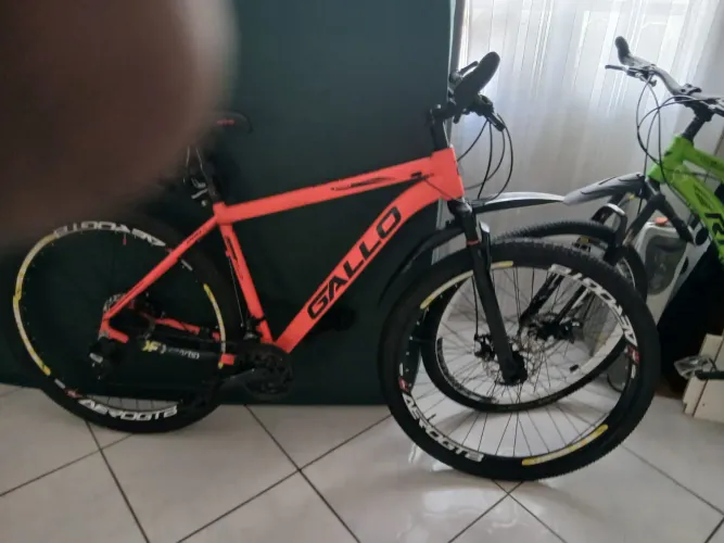 Bike galo pro toda equipada aro 29 aceito trocas