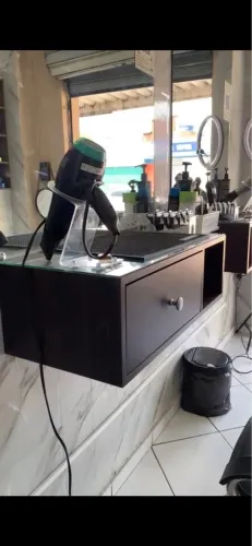 Bancada de barbearia