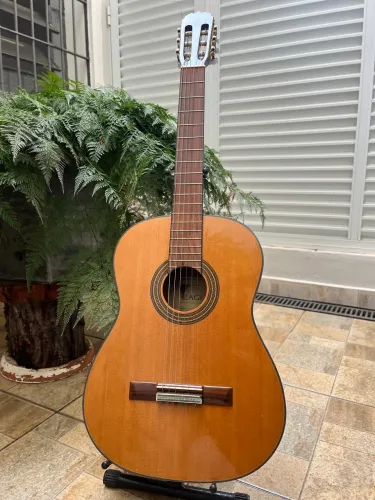 Violão Eagle DH69 acústico 6 cordas de aço + pedestal.