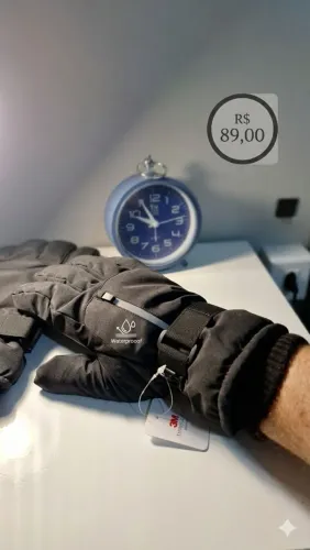 Luva para Motociclista inverno frio chuva