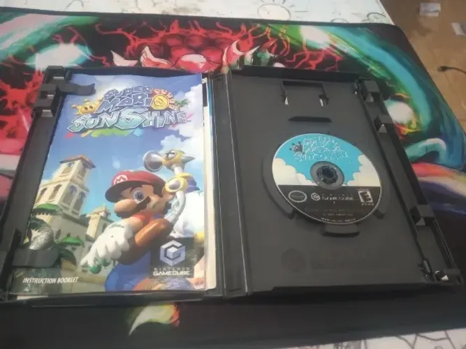 Combo Jogos Game Cube - Mario Sunshine e Power Tennis