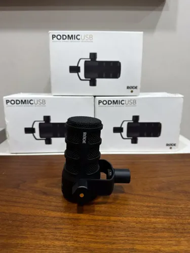 RØDE PodMic USB | Microfone Profissional para Podcast e Streaming