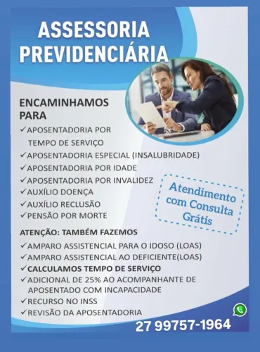 Assessoria previdenciária 