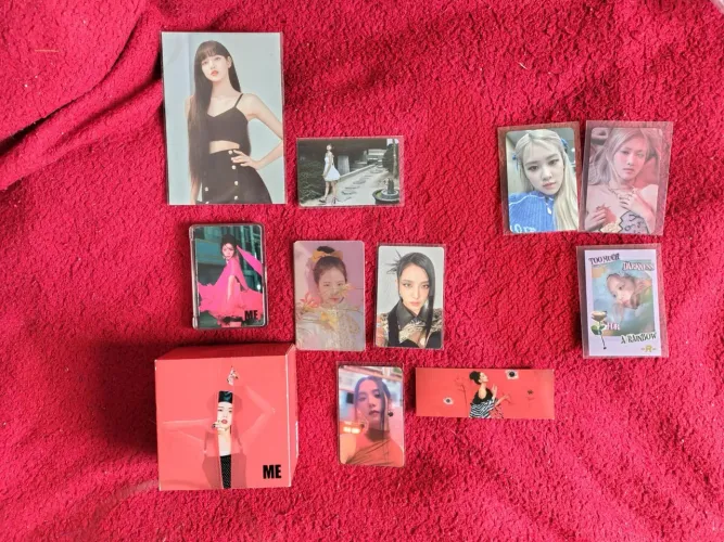 BLACKPINK ALBUM E PHOTOCARDS OFICIAIS