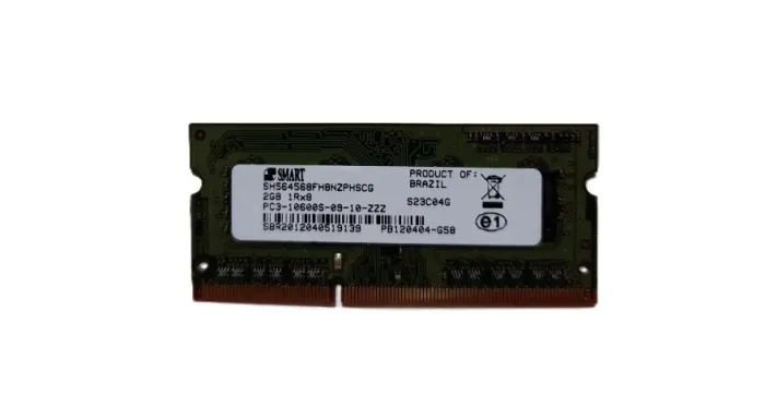 Memória Ram Ddr3 2gb Smart 1333mhz Pc3-10600s Notebook