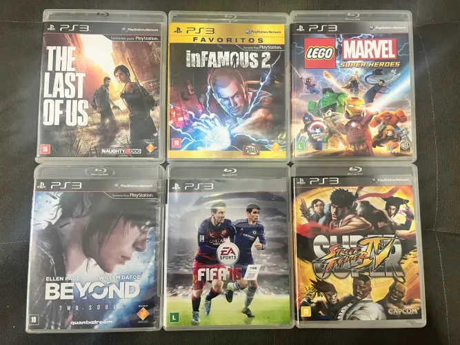 Lote Jogos PS3 - Originais (Preço no Lote ou Individual)