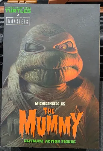 Action Michelangelo The Mummy Neca em perfeito estado.