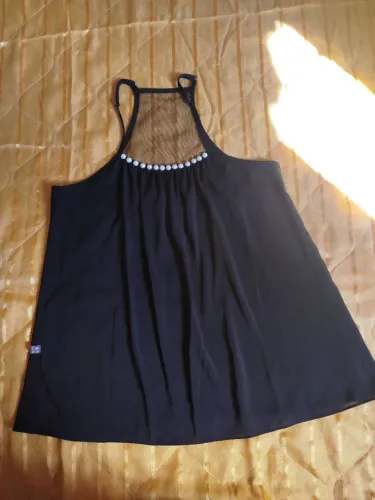 Blusa preta casual