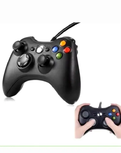 Controle Xbox 360 com fio USB pc