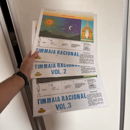 Coleção Tim Maia Racional - Vinis volumes 1, 2 e 3 (Edição Três selos )