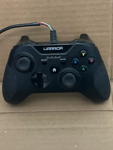 Controle Gamer Warrior JS078 ( Usado / Funcionando )