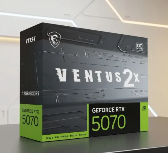 (NOVO) RTX MSI 5070 ventus 2x