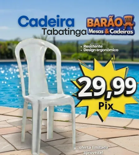 Cadeira plástica o modelo Ideal 