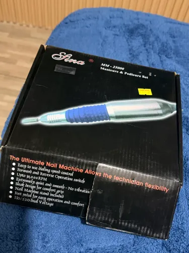Lixadeira Elétrica Profissional para Unhas 30.000 RPM - Usada Apenas 1 Vez