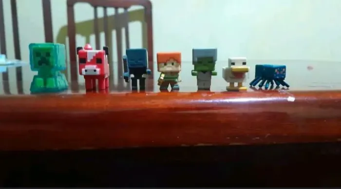 Kit bonecos minecraft para colecionadores 