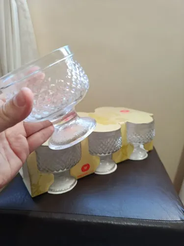 Conjunto de Seis Taças de Sobremesa 