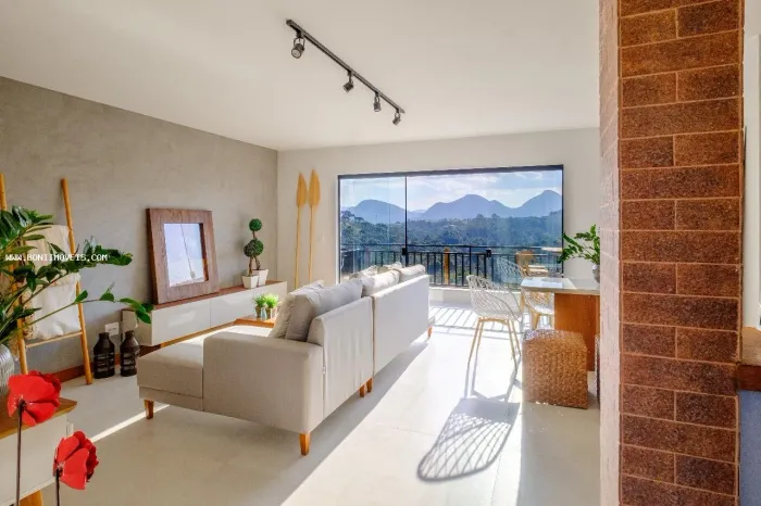 Apartamento para Venda em Nova Friburgo, Braunes, 3 dormitórios, 1 suíte, 2 banheiros, 1 v