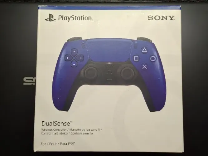 Controle sem Fio DualSense Azul Cobalto | PS5 | Playstation 5 | PC | Sem detalhes!