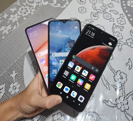 Combo Imperdível!! Xiaome Redmi Note 12 + Redmi Note 7 + Redmi 9 A