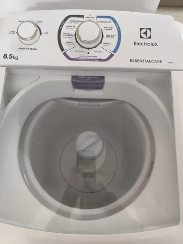 Máquina de lavar roupas Eletrolux 8,5kg  Branca 110v 