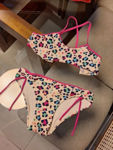 BIQUÍNI INFANTIL PUCKET ANIMAL PRINT 