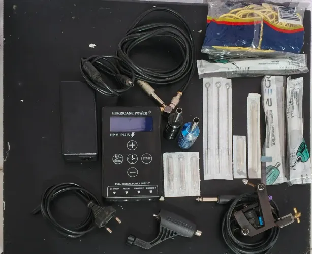 Kit de material para tatuagem completo!