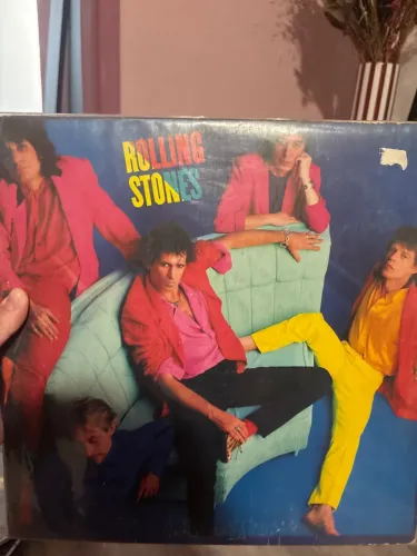 LP Dirty Work Rolling Stones