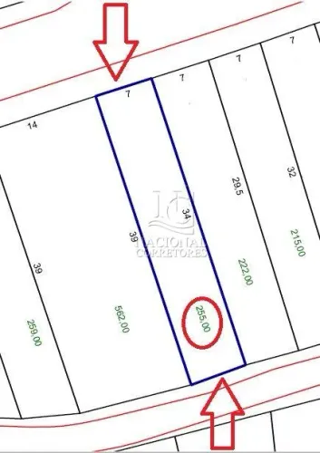 Terreno à venda, 255 m² por R$ 563.000,00 - Parque das Nações - Santo André/SP