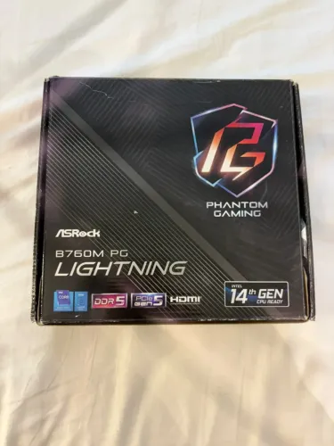 ASRock B760M PG Lightning DDR5 LGA1700 com caixa