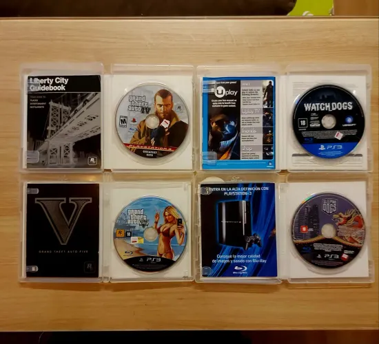 Lote jogos PS3 GTA