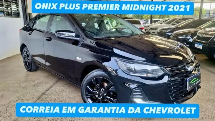 Chevrolet Onix Plus Premier Midnight 1.0 12V TB Flex Aut. 4P 2021
