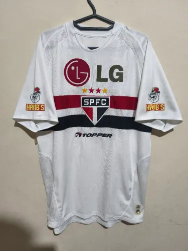 Camisa do SPFC topper ano 2003 raridade para colecionadores original de época tamanho G