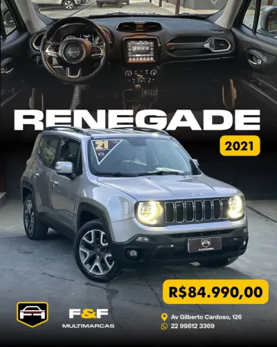 Jeep Renegade Longitude 1.8 4X2 Flex 16V Aut. 2021