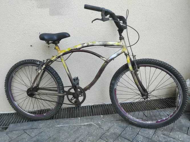 Bike aro 26 andando