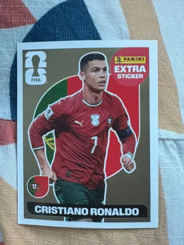 Figurinha Cristiano Ronaldo - bronze