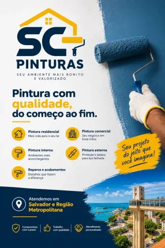 Serviços de pintura em geral 