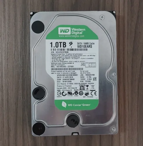 Hd 1tb - 1000gb - wd - sata
