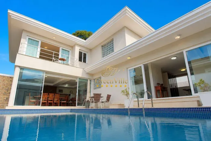 Taboão/ São Lourenço , Casa Cond Solar dos Girassóis, 431m², 4 Suítes