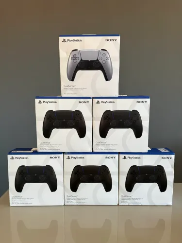 Controle PlayStation 5 preto (lacrado)