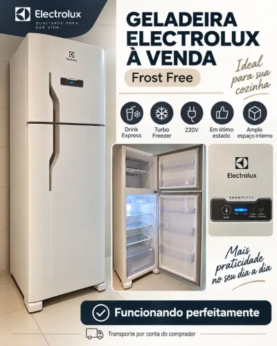 Geladeira Eletrolux Frost Free 