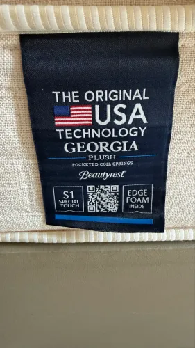 Colchão SIMMONS modelo Beuatyrest Georgia Plush - king size - estado de NOVO!