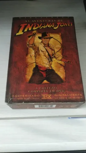 coleção indiana jones dvd