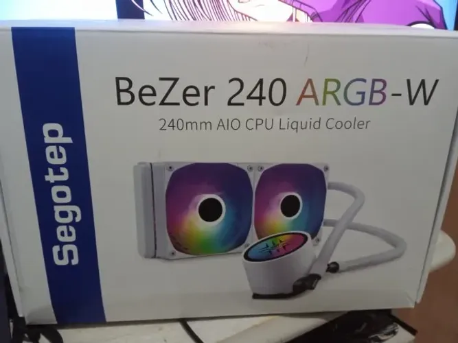 Water Cooler Segotep Bezer 240 ARGB, 240mm, Branco - BeZer 240 ARGB-W