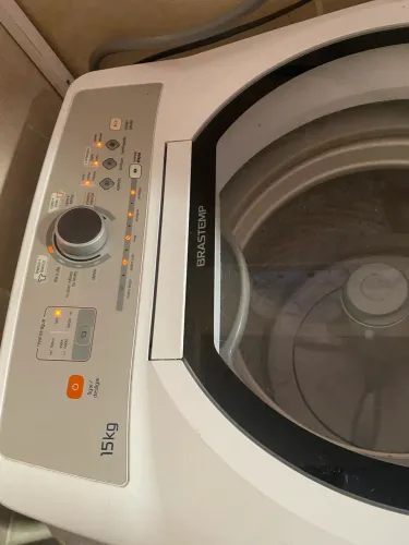 Máquina de lavar 15kg Brastemp